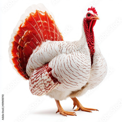 Christmas Turkey Isolated