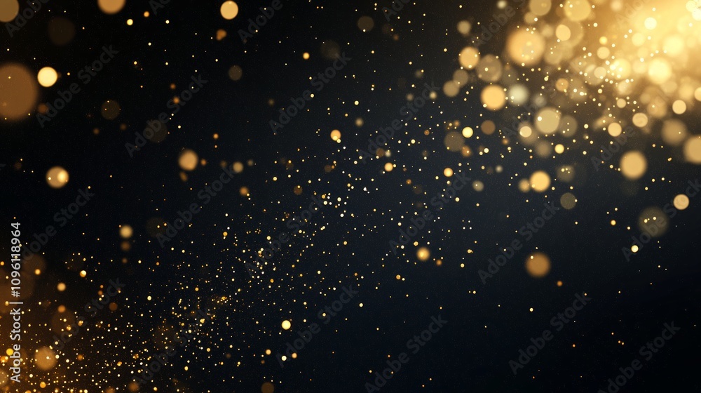 Golden Sparkle Abstract Background Golden Sparkle Abstract Background