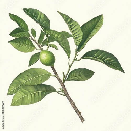 Lemon Branch Isolated