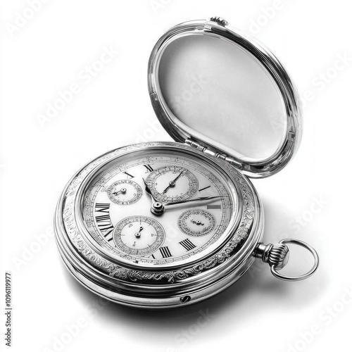 Pocket Watch Isolated