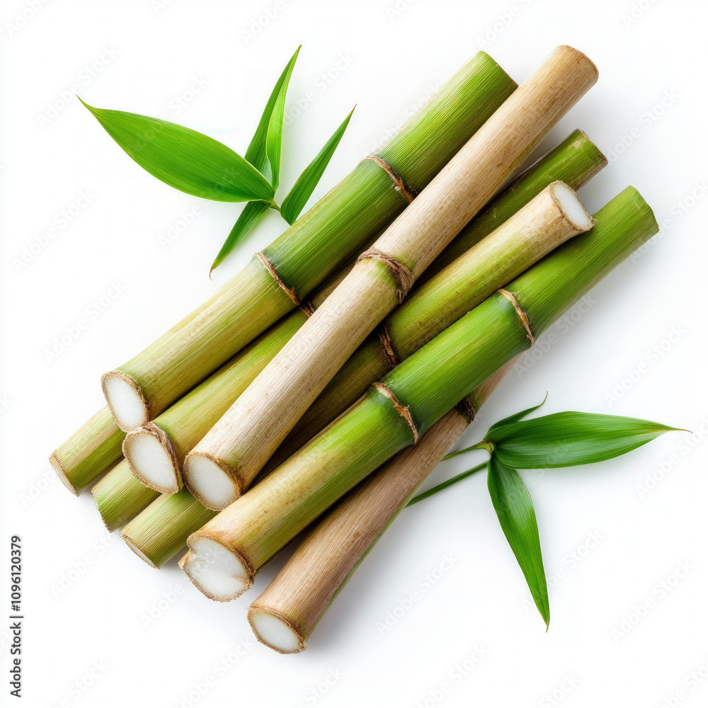 Fototapeta premium Sugarcane Isolated