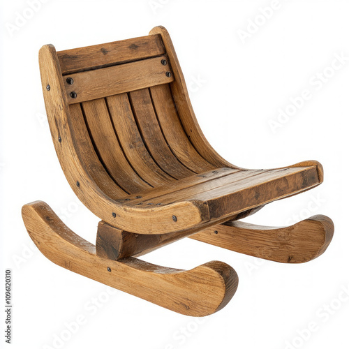 Sled Isolated