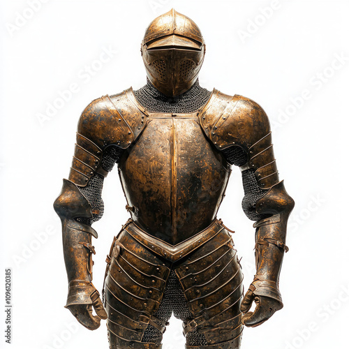 Suit Of Armor Isolated