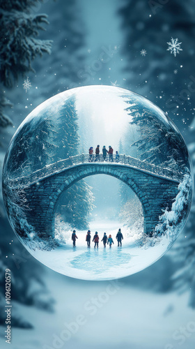 Transparent Globe Featuring...