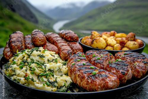 A Scenic Outdoor Barbecue I...
