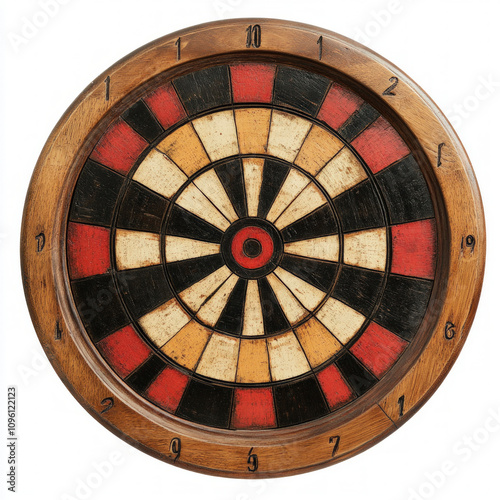 Bulls Eye Isolated