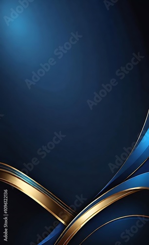 blue background with gold 