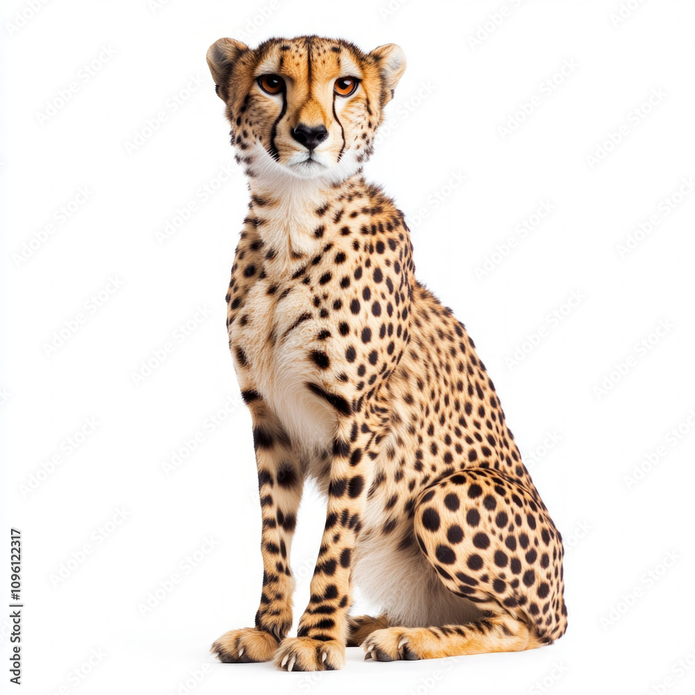 Cheetah Isolated Cheetah Isolated