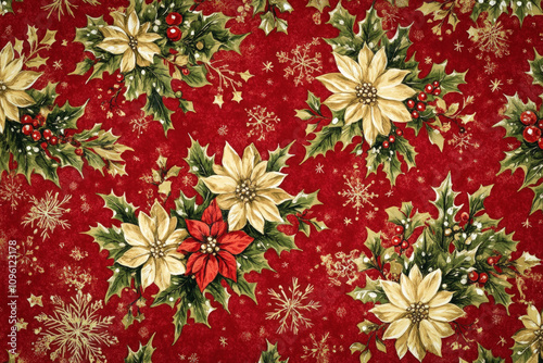 Elegant Wallpaper Depicting...