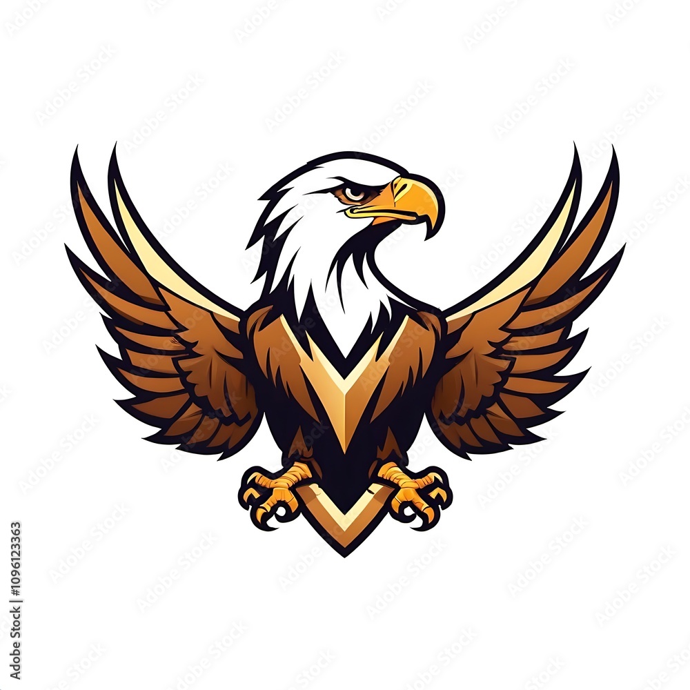 Eagle logo design, pheonix vector emblem, bird falcon Eagle logo design, pheonix vector emblem, bird falcon