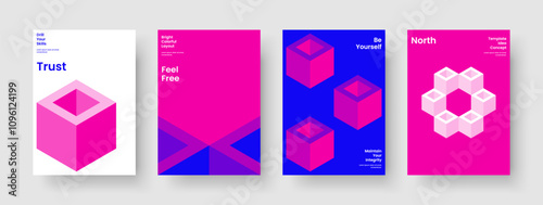 Geometric Report Layout. Modern Banner Template. Abstract Business Presentation Design. Flyer. Poster. Background. Brochure. Book Cover. Handbill. Leaflet. Pamphlet. Journal. Notebook. Portfolio
