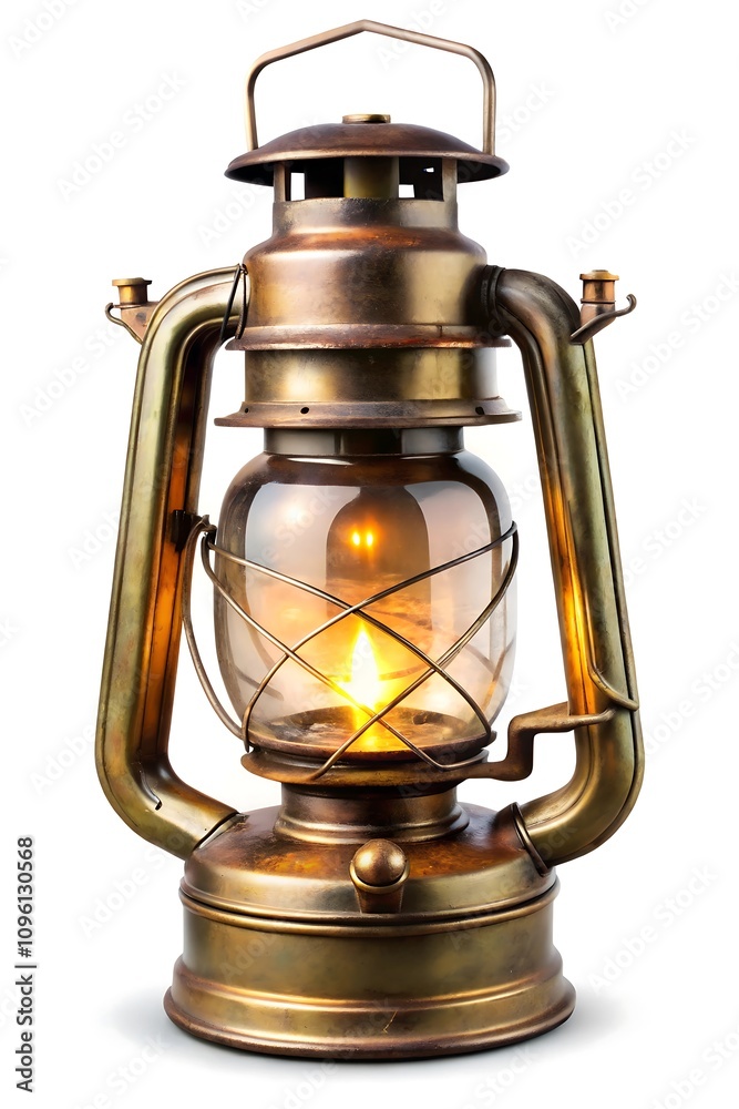 old-fashioned metal lantern old-fashioned metal lantern