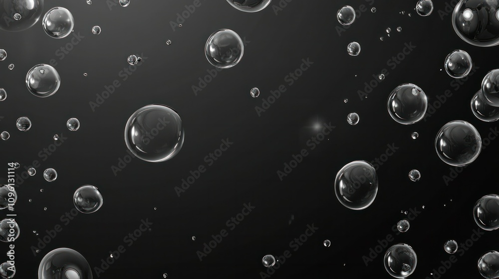 custom made wallpaper toronto digitalRain drop trail and bubble patterns on a transparent surface, ultra-realistic storm effect