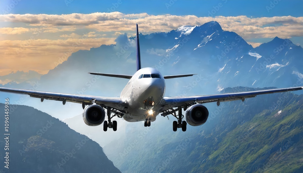 Impressive Cargo Plane Soaring Through Clear Blue Skies, Securely Transporting Containers in Its Spacious Belly, Showcasing Modern Air Freight and Logistics Power for Global Trade Operations Impressive Cargo Plane Soaring Through Clear Blue Skies, Securely Transporting Containers in Its Spacious Belly, Showcasing Modern Air Freight and Logistics Power for Global Trade Operations