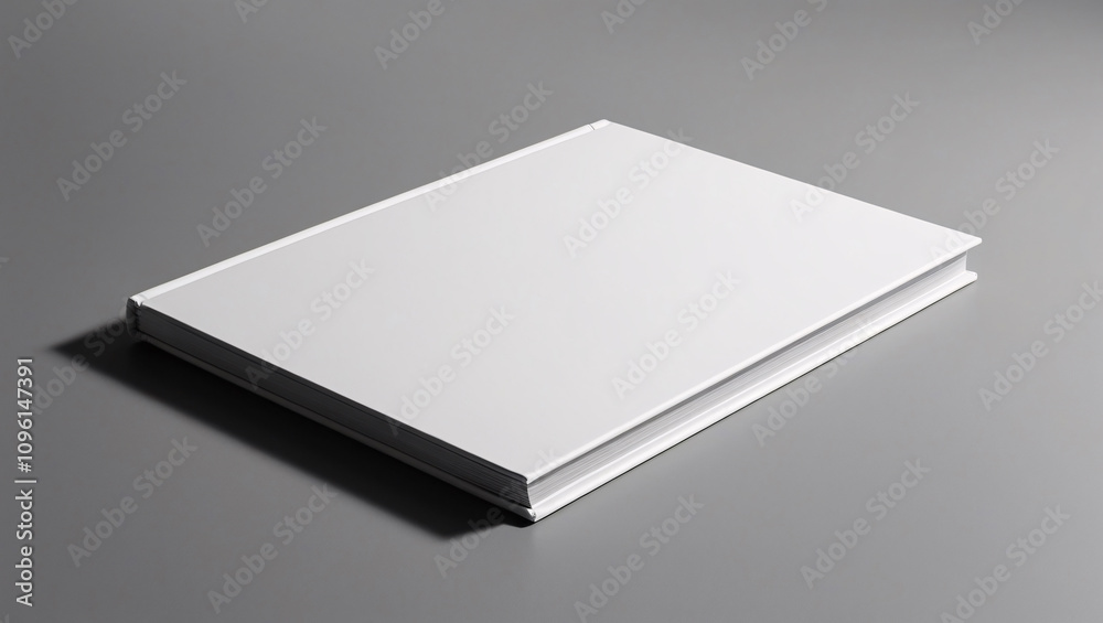 mockup of a book on a gray background, showcasing the cover design and providing a clean, minimalist space for branding or presentation mockup of a book on a gray background, showcasing the cover design and providing a clean, minimalist space for branding or presentation