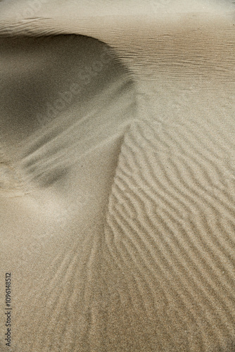 plage de Piémanson au bord de la mer Méditerranée
