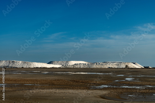 plage de Piémanson au bord de la mer Méditerranée