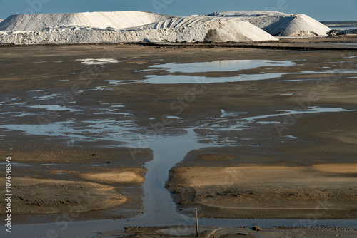 plage de Piémanson au bord de la mer Méditerranée