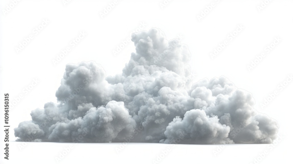 Massive Cumulus Cloud Formation - Dramatic Sky Scene Massive Cumulus Cloud Formation - Dramatic Sky Scene