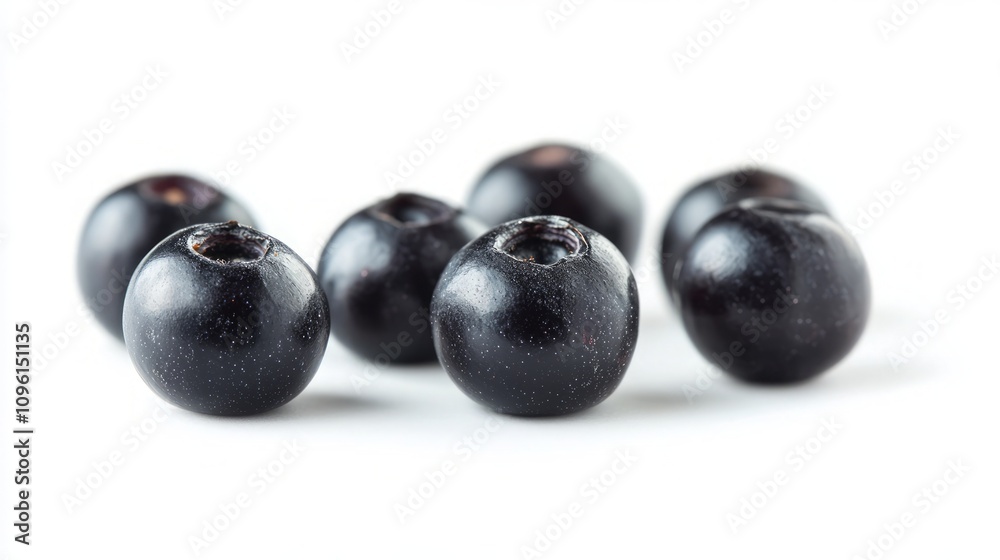 Close-up of Dark Berries: A Healthy Snack Close-up of Dark Berries: A Healthy Snack