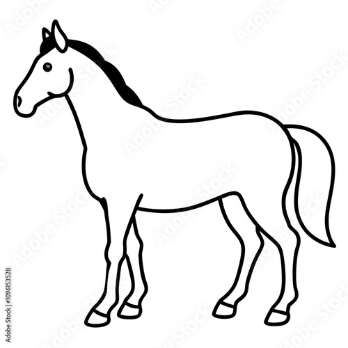 Horse Shilhotee vector 