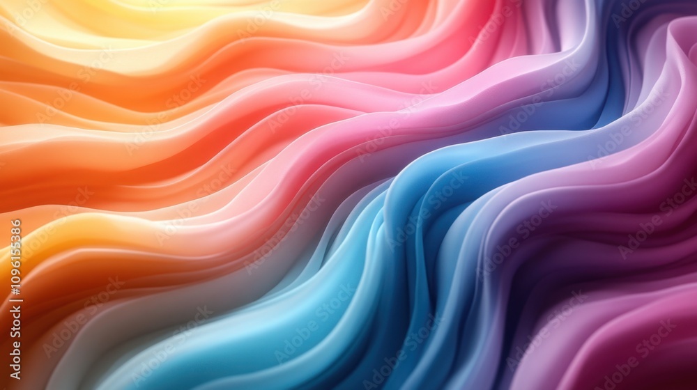 Abstract Pastel Rainbow Swirl with Smooth Blending and Texture for Digital Art and Design Work Abstract Pastel Rainbow Swirl with Smooth Blending and Texture for Digital Art and Design Work