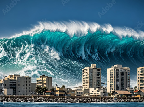 The phenomenon of tsunamis on the outskirts of cities often triggers severe damage, claiming lives, and destroying infrastructure. Residents living in coastal areas are vulnerable to this natural