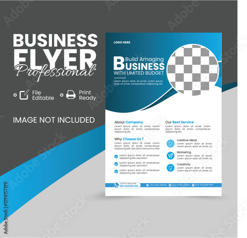 professional Flyer Business flyer and creative modern flyer 