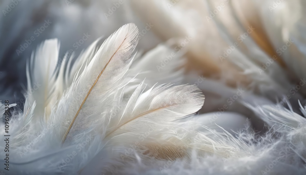 Closeup of white feathers background symbolizing peace, serenity, and spirituality ideal for themes of divine grace, calmness, purity, faith, meditation, and God-centered inspiration. Closeup of white feathers background symbolizing peace, serenity, and spirituality ideal for themes of divine grace, calmness, purity, faith, meditation, and God-centered inspiration.