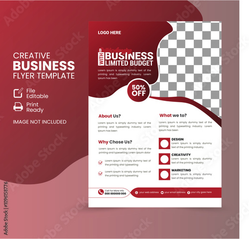 professional Flyer Business flyer and creative modern flyer 