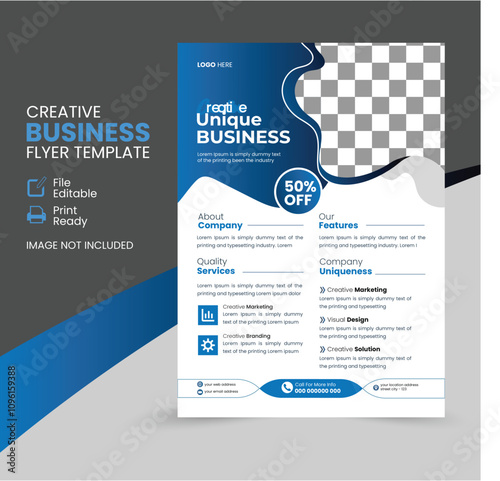 professional Flyer Business flyer and creative modern flyer 