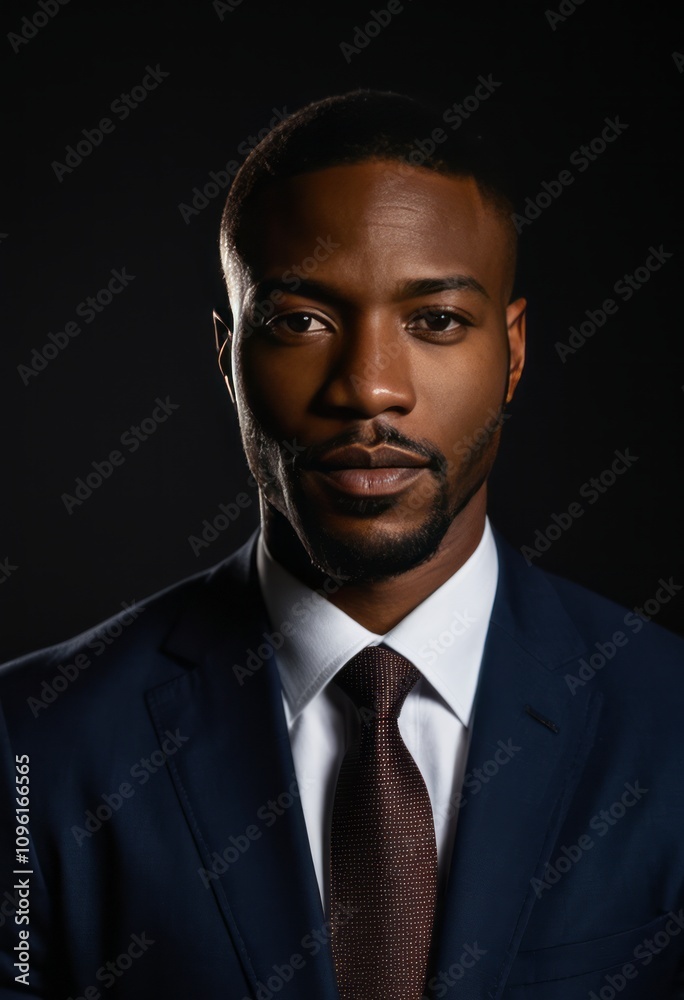 Stylish african-american man on dark background black businessman portrait Ultra realistic Photorealistic hyperdetailed photography soft light head and shoulders portrait cover Stylish african-american man on dark background black businessman portrait Ultra realistic Photorealistic hyperdetailed photography soft light head and shoulders portrait cover