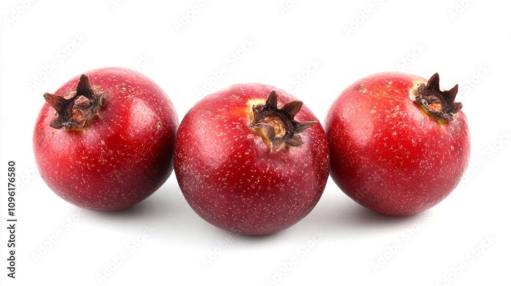 Fototapeta premium Vibrant Red Berries Closeup