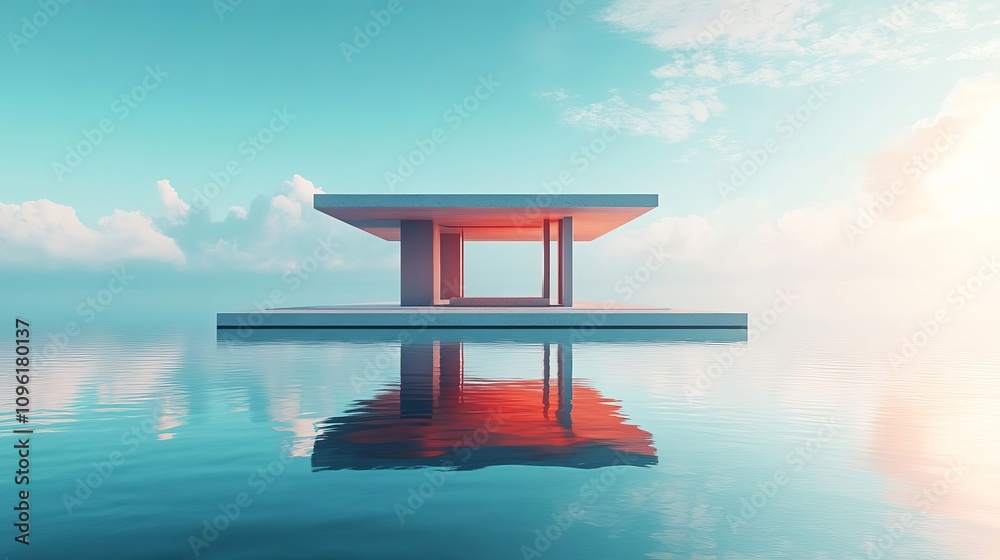 Streamlined style, minimalist architectural design, villa design. Streamlined style, minimalist architectural design, villa design.