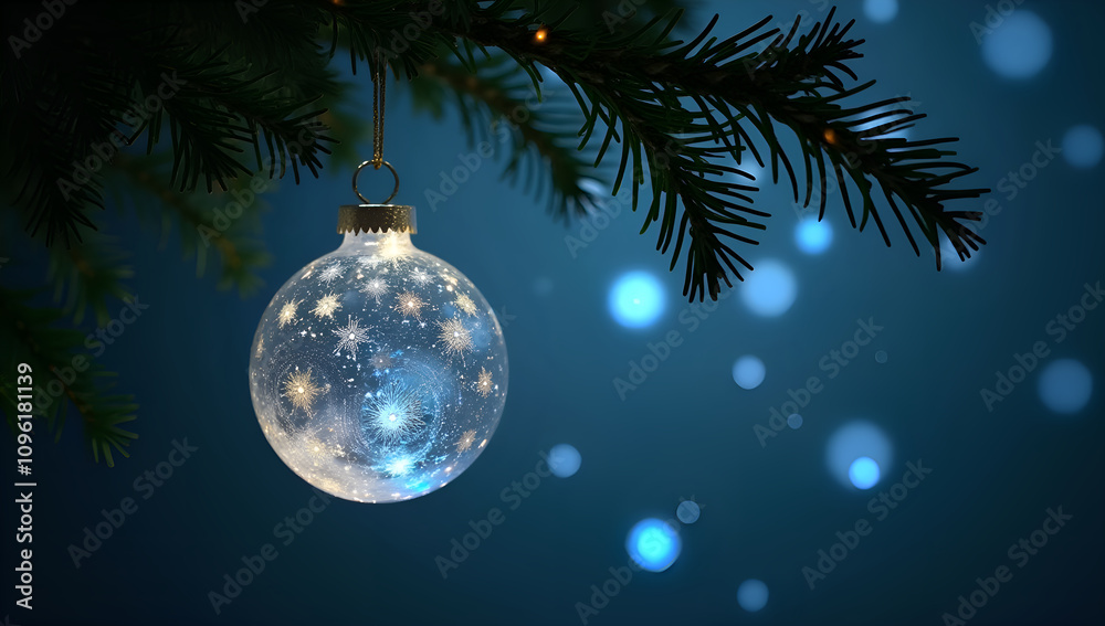 Twinkling Allure: Ornament's Celestial Display Twinkling Allure: Ornament's Celestial Display