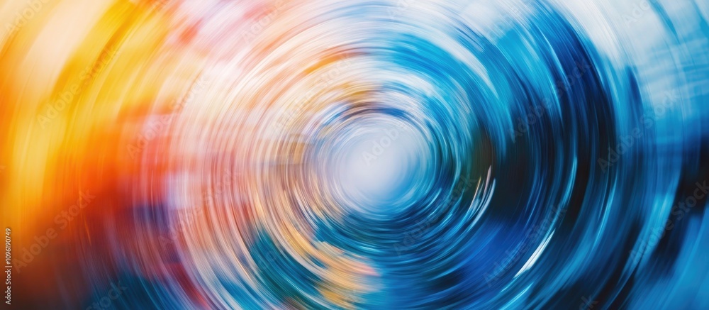 Colorful abstract circular motion blur background creating a vibrant aura effect with soft light transitions in a dreamy atmosphere. Colorful abstract circular motion blur background creating a vibrant aura effect with soft light transitions in a dreamy atmosphere.
