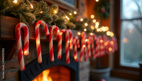 Cozy Christmas Vibes by the Fireplace