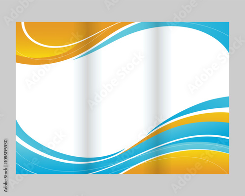 Creative brochure design template. brochure vector