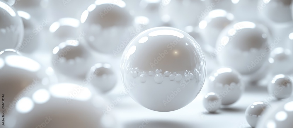 White Christmas Baubles Floating in Air Festive Abstract Backdrop for Holiday Celebrations and Seasonal Decoration Ideas White Christmas Baubles Floating in Air Festive Abstract Backdrop for Holiday Celebrations and Seasonal Decoration Ideas