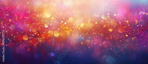 Vibrant bokeh fireworks backdrop perfect for product display or promotional material enhancement