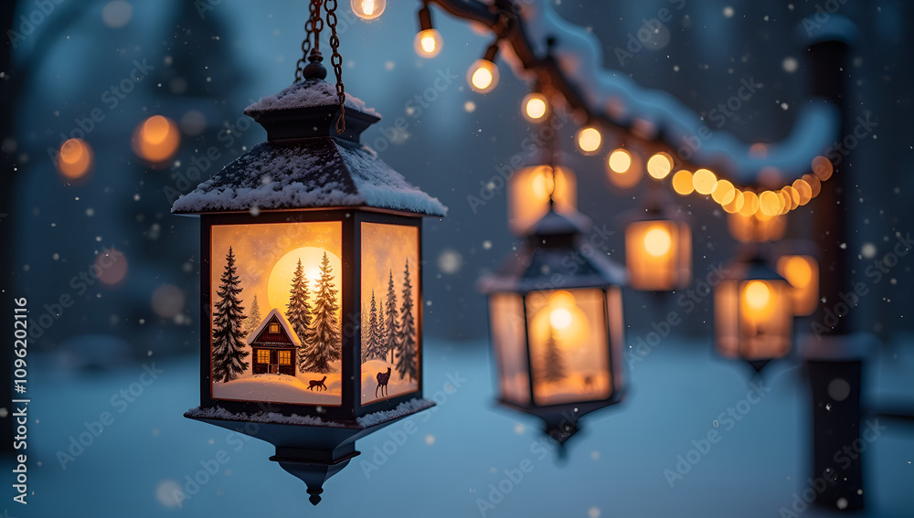 Cozy Lanterns: Embracing Winter's Magic and Warmth Cozy Lanterns: Embracing Winter's Magic and Warmth