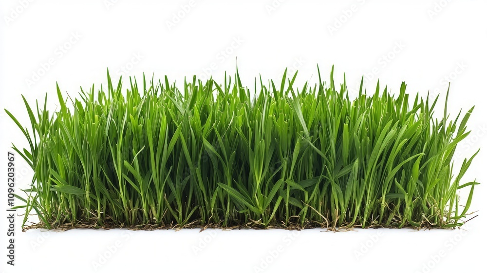 Fresh Green Grass, Vibrant Nature's Beauty Fresh Green Grass, Vibrant Nature's Beauty