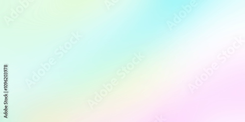 Rainbow-Colored Matte Gradient Iridescent Hues. Rainbow Matte Gradient For Social Media Workshop Banners, Vivid Iridescent Hues.  EPS 10