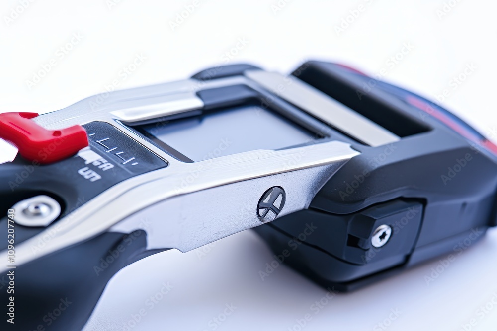 High Detail Caliper for Welding Measurements Display Screen High Detail Caliper for Welding Measurements Display Screen