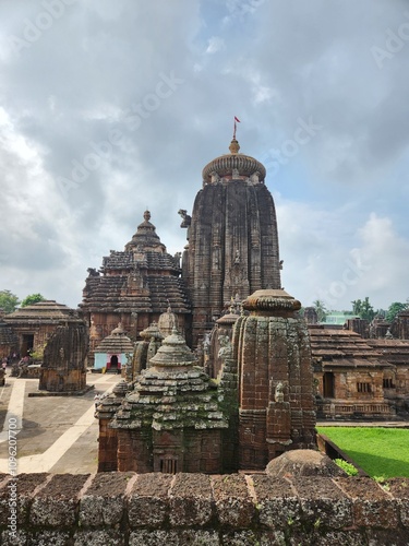 Bhubaneshwar, Odisha India - Oct 29 2024: Lingaraj Temple - a famous shiva mandir in Orrisa. photo