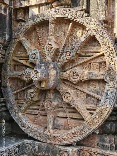 Konark, Odisha India - Oct 29 2024:
Konark sun temple - Surya mandir in Konark.