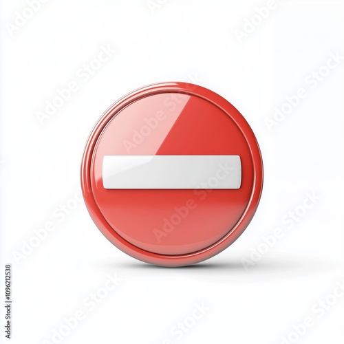 Free Download 3d icon pause button isolated on white background. Stop sign. Trendy and modern vector in 3d style.  - GFXLoad