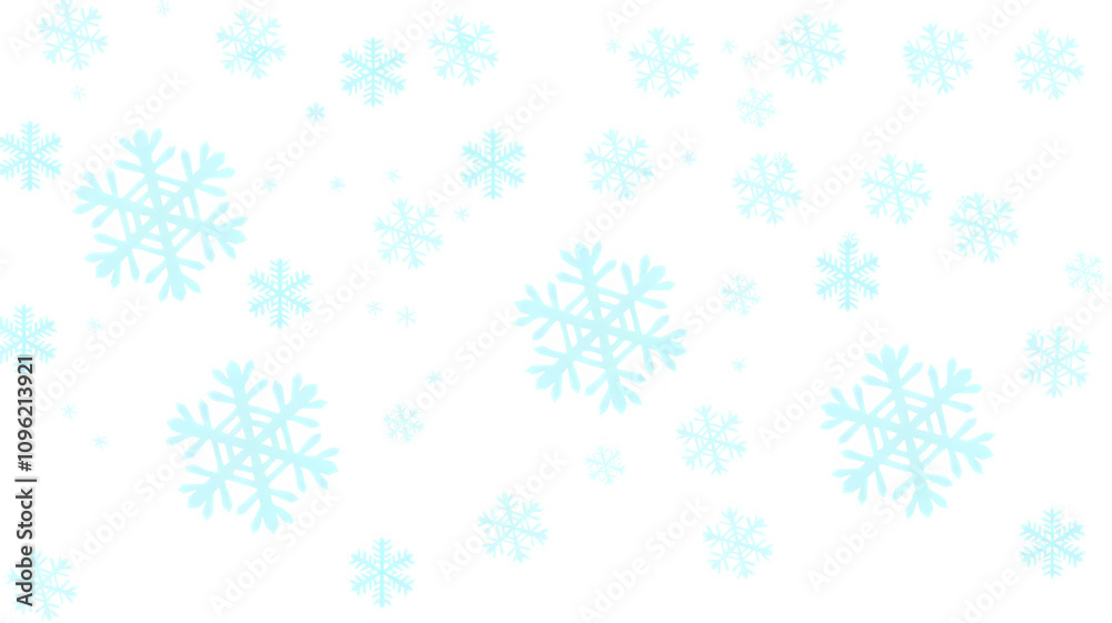 Transparent snowflakes background for Christmas Transparent snowflakes background for Christmas