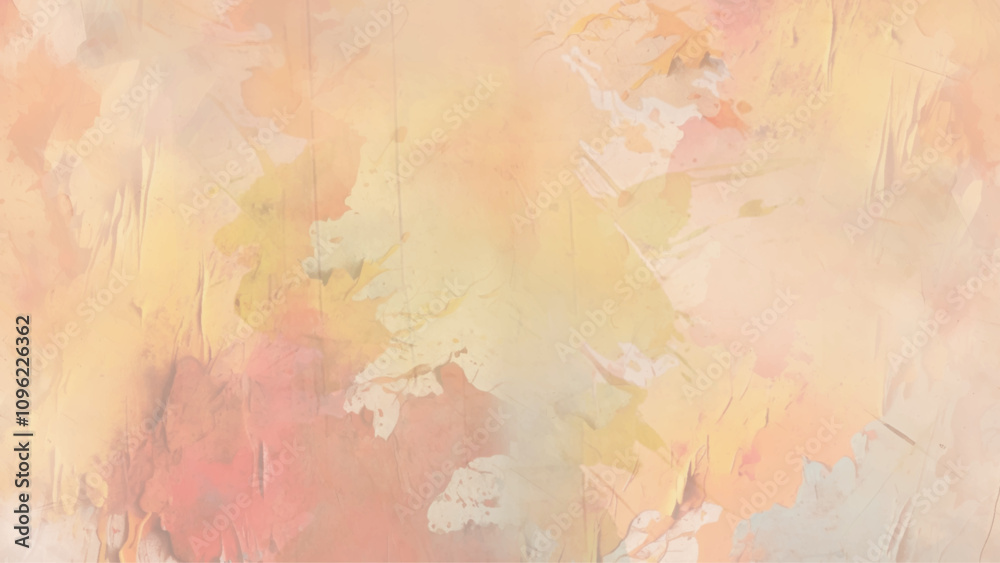 Fototapeta premium Abstract watercolor art illustration, modern minimalist background. 