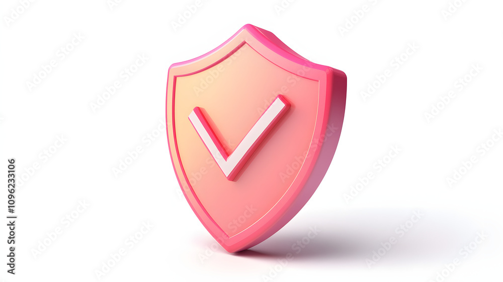cartoon 3d Icon safety shield check mark perspective . . 3d vector illustration. white background
cartoon 3d Icon safety shield check mark perspective . . 3d vector illustration. white background